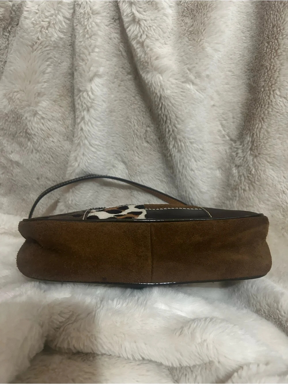 Coach Y2K Purple Patchwork Demi ShoulderBag 7071